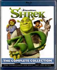 Shrek 3D The Complete Collection / Polski Dubbing / Blu Ray