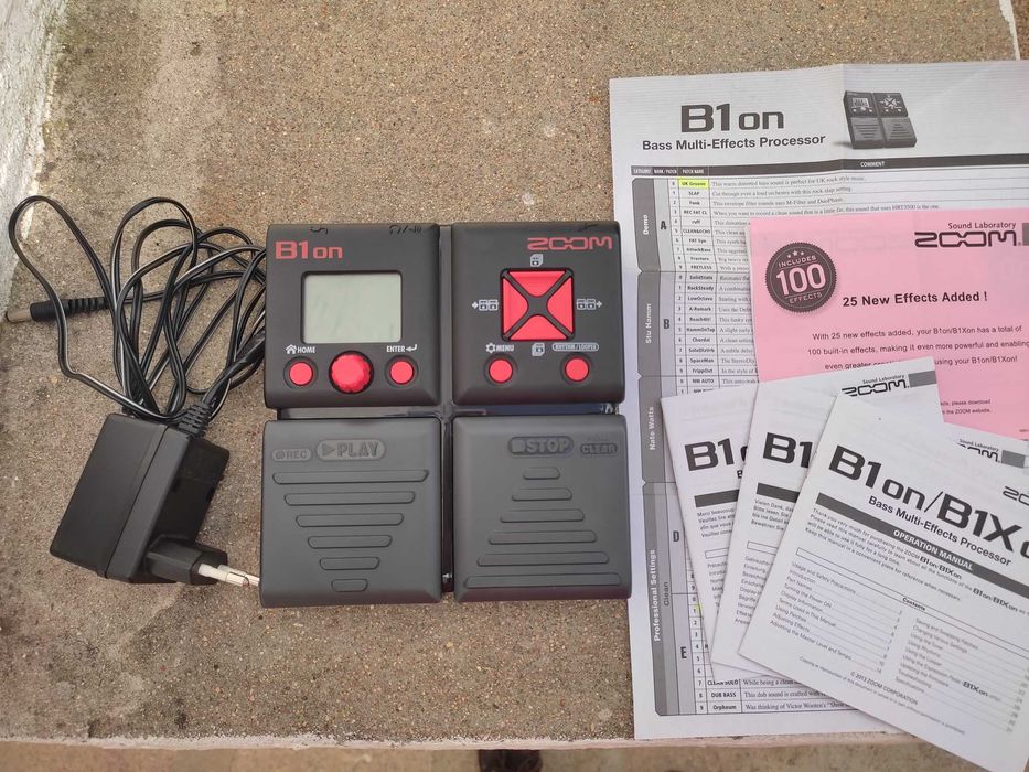 Multi efeitos baixo Zoom B1On