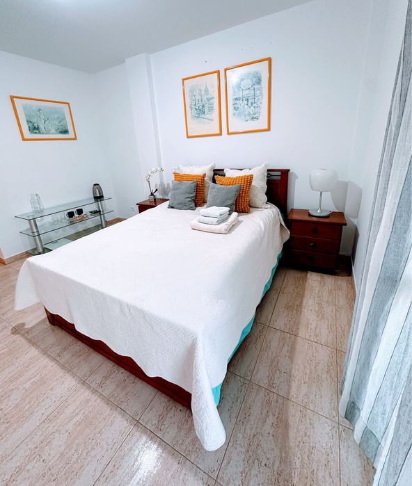 Quarto casal ou solteiro com varanda Privativa