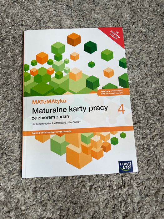 Matematyka 4 maturalne karty pracy zakres podstawowy i rozszerzony