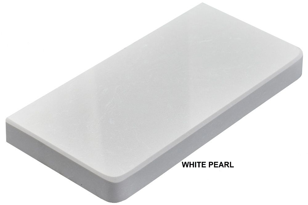 Parapet wewnętrzne z konglomeratu WHITE PEARL