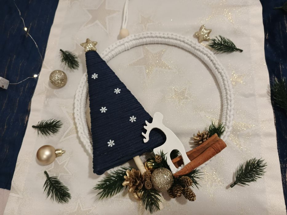 Wianek dekoracja świąteczna