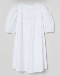 Плаття, сукня H&M для вагітних вільного крою з вибитою вишивкою