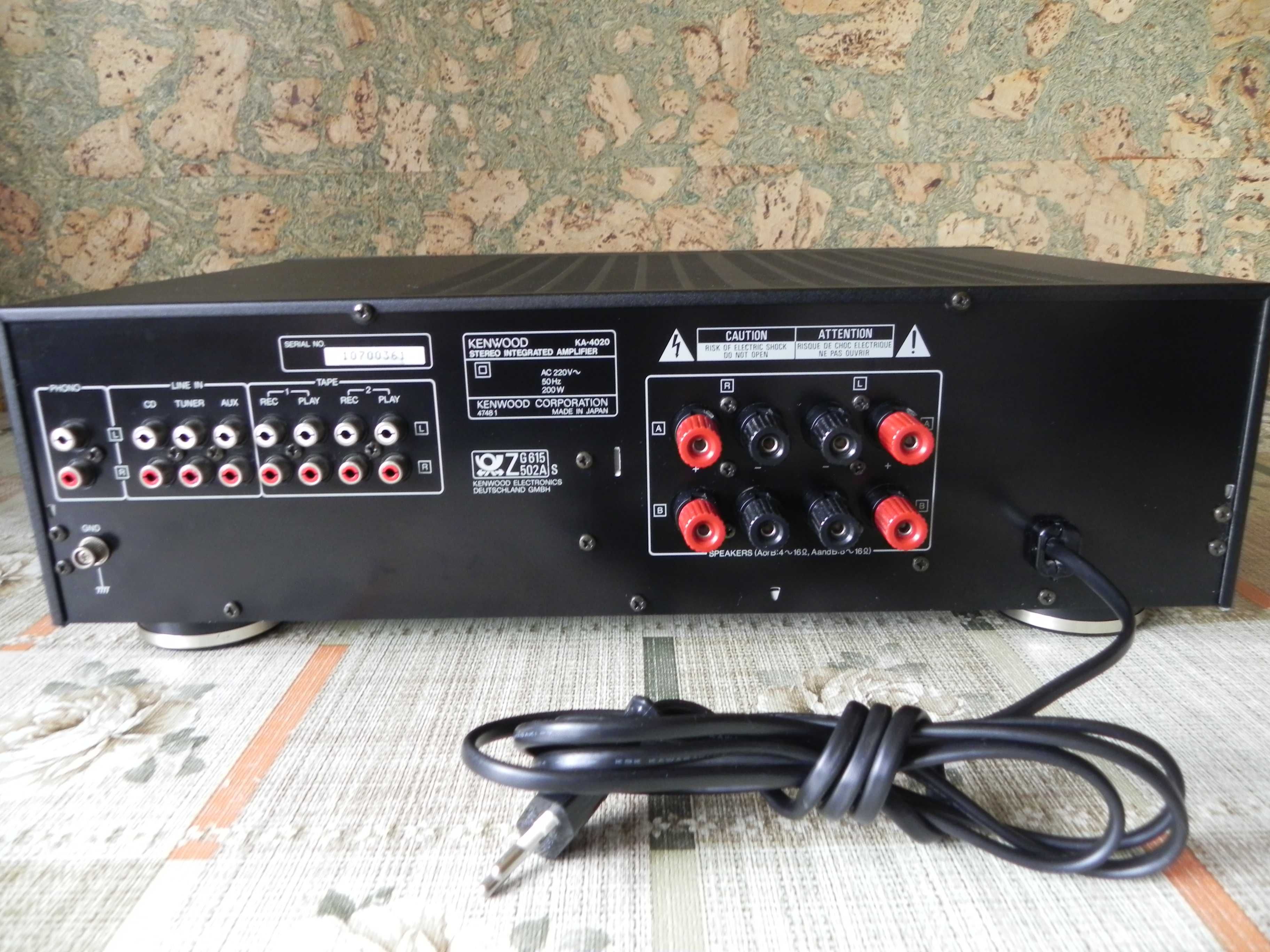 Wzmacniacz Kenwood KA-4020 bdb stan!