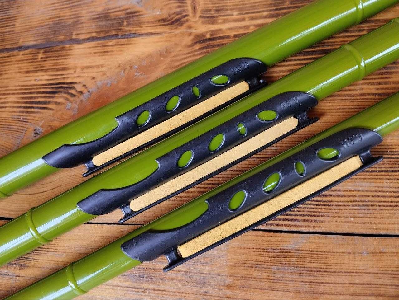 поплавочна вудка, удочка в зборі безкільцева Bamboo + Мотовило