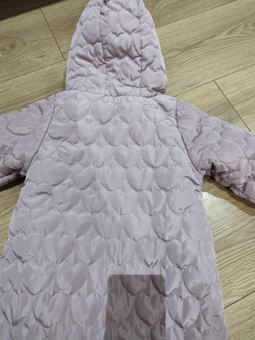 Kombinezon zimowy dla dziewczynki 80 pepco różowy