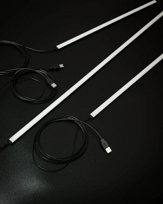 Світильник світлодіодний на usb працює від power bank, лед лампа