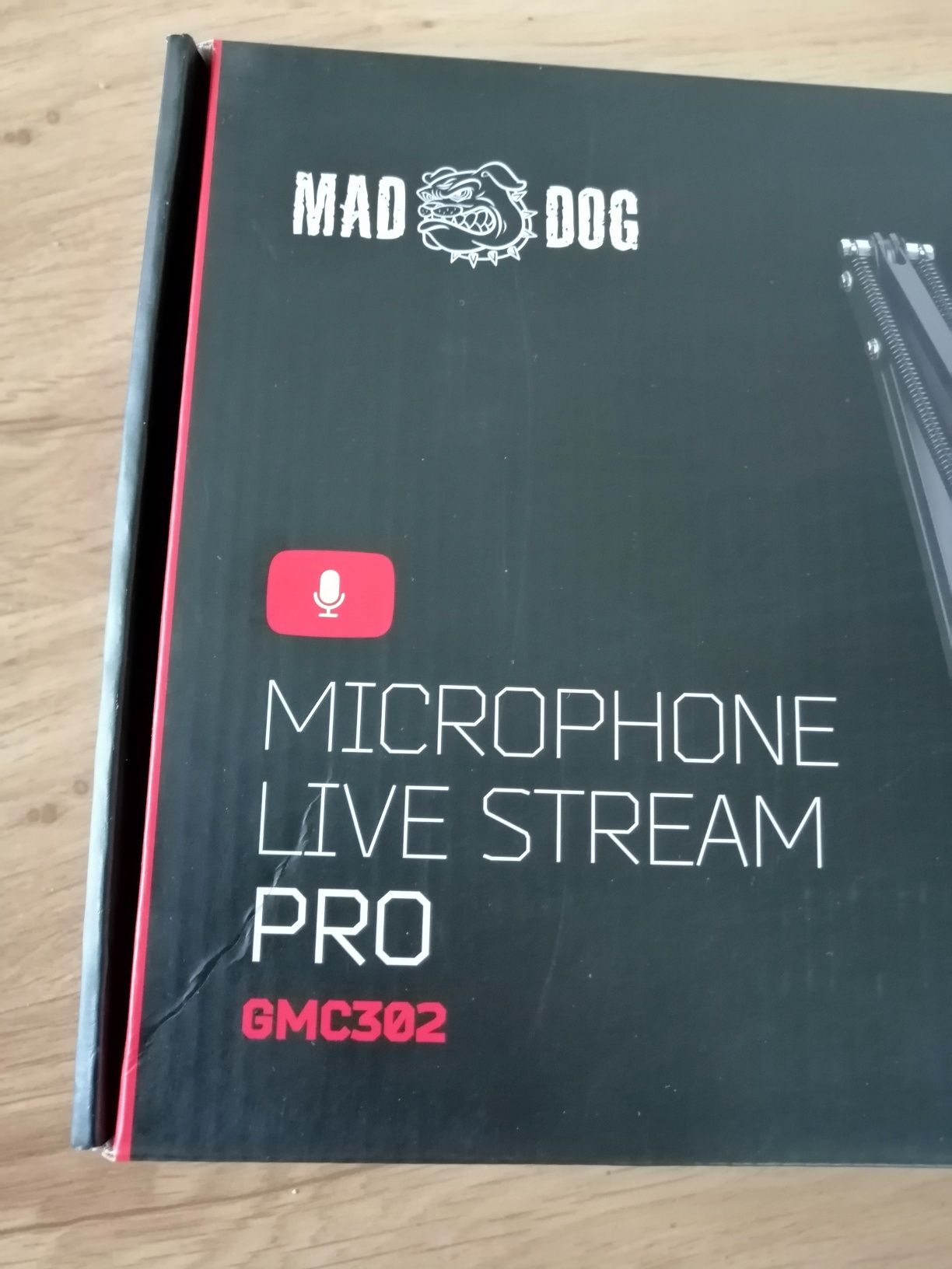 Nowy Mikrophone Live Stream Pro gmc302 streamingowy do gier i nagrywan