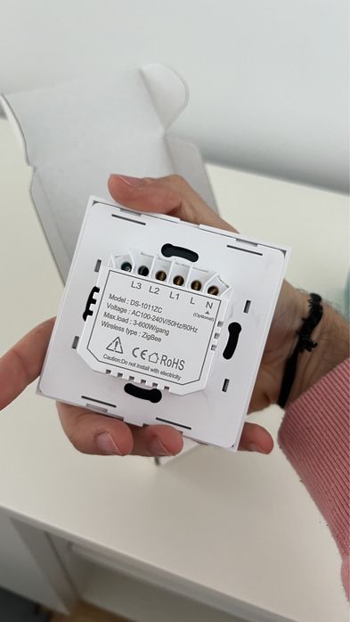 Interruptor Zigbee - 2 botoes