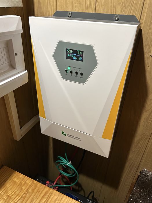 ‼️48-220В 5500Вт инвертор гибридный бесперебйоник с чистой синусоидой