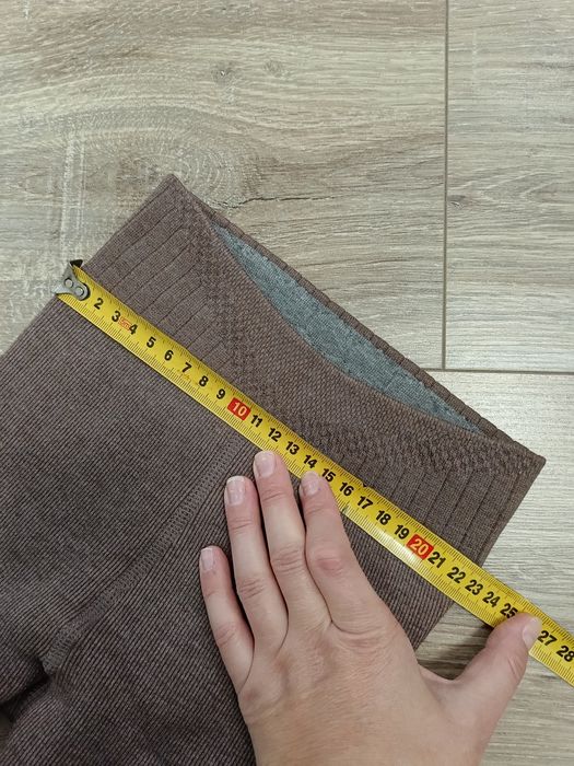 Нові лосіни теплі, на товстому флісі, зі штрибками, розмір 104-110