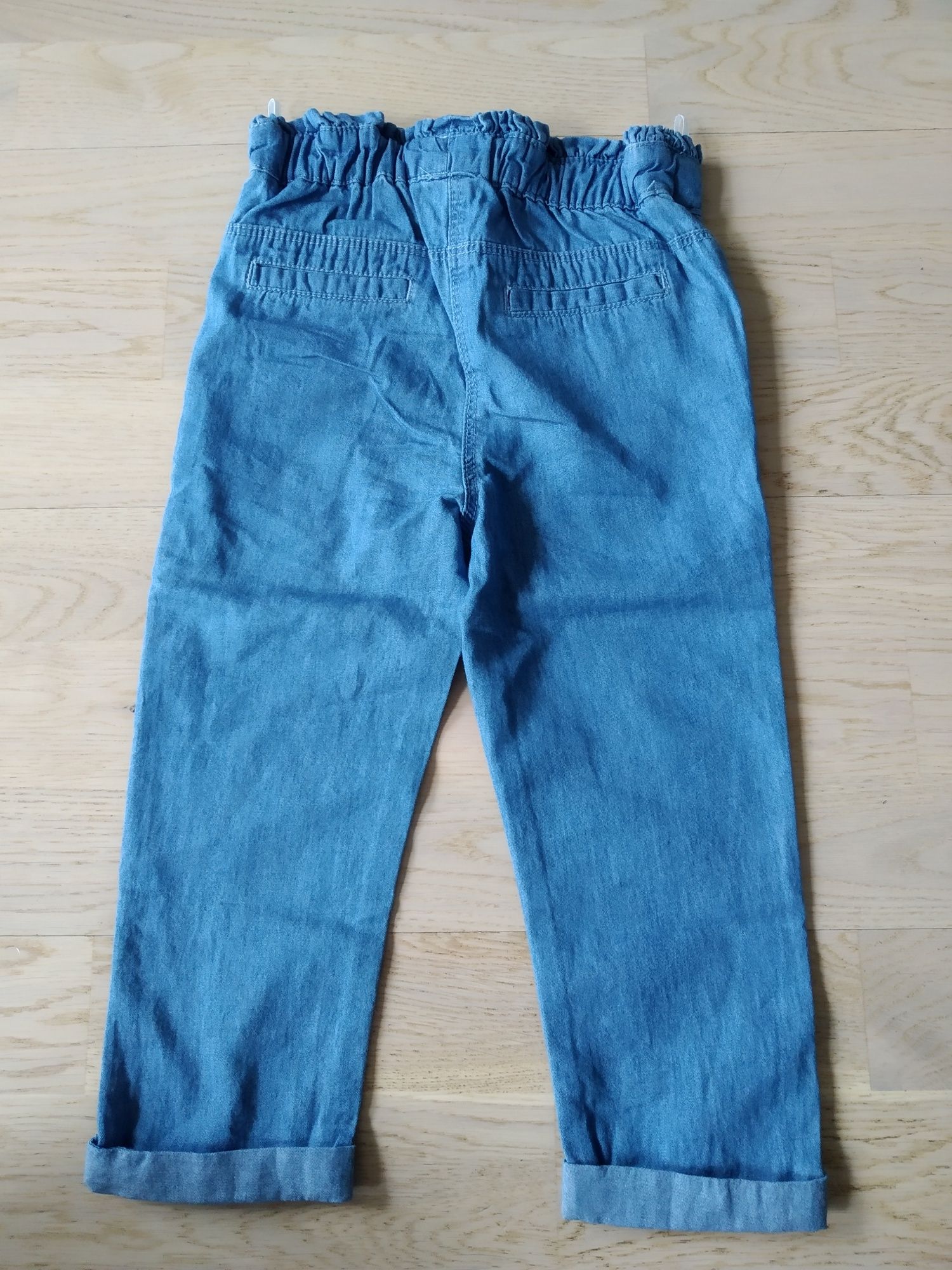 Spodnie, cieńki jeans, r. 92, C&A, NOWE