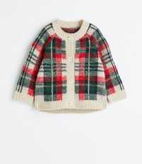 H&M ciepły sweter r.80