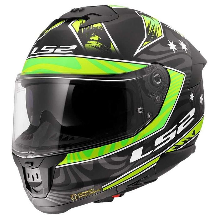 Мотошолом інтеграл LS2 FF808 Stream 2 шлем, мотошлем.