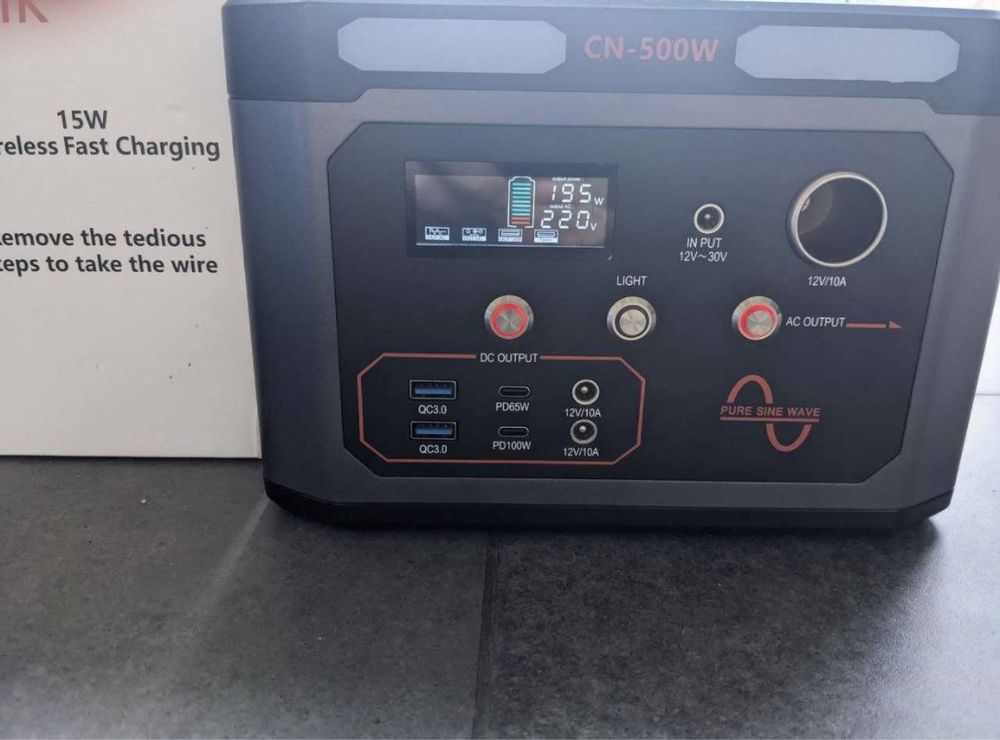 Зарядная станция CN-500W 479,52Wh