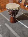 Jambé artesanal percussão