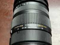 Obiektyw EF-S  Sigma z optycznym stabilizatorem