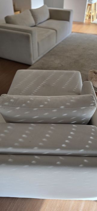 Sofá 3 lugares + chaise long