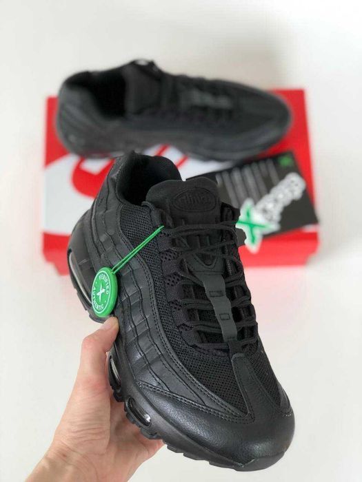 Мужские кроссовки Nike Air Max 95 black. Размеры 40-45