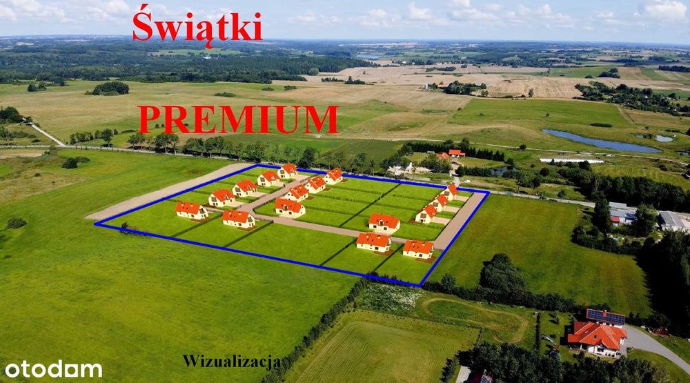 Działka budowlana 20 km od Olsztyna