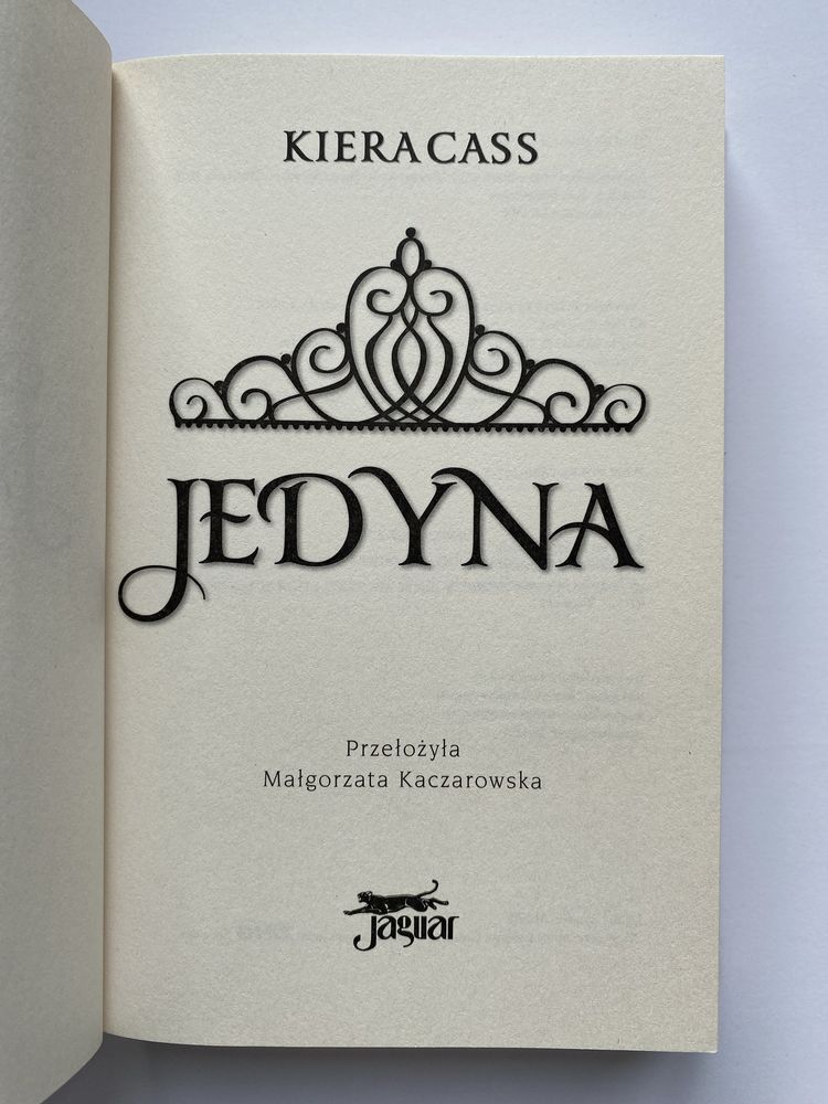 "Jedyna" Kiera Cass