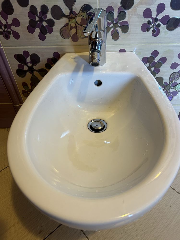 Brodzik i bateria z Grohe.