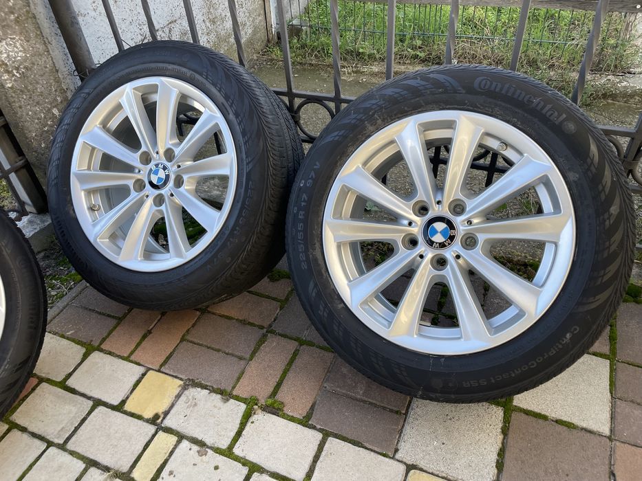 диски 5x120 R17 Bmw F10 F30 T6 T5 літна резина 225/55 R17 SSR