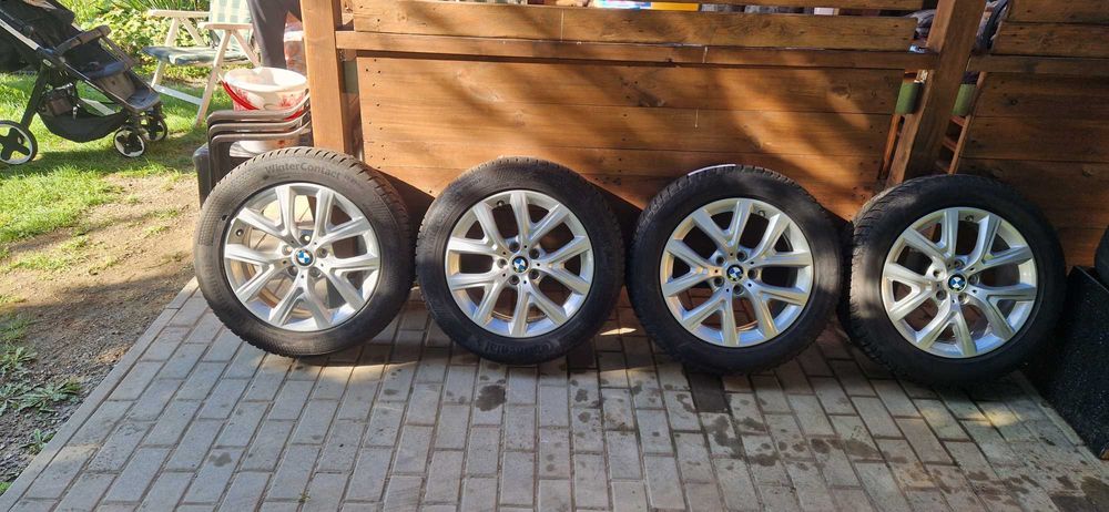 Witam do sprzedania felgi z oponami zimowymi do bmw x1/x2 205/60/17