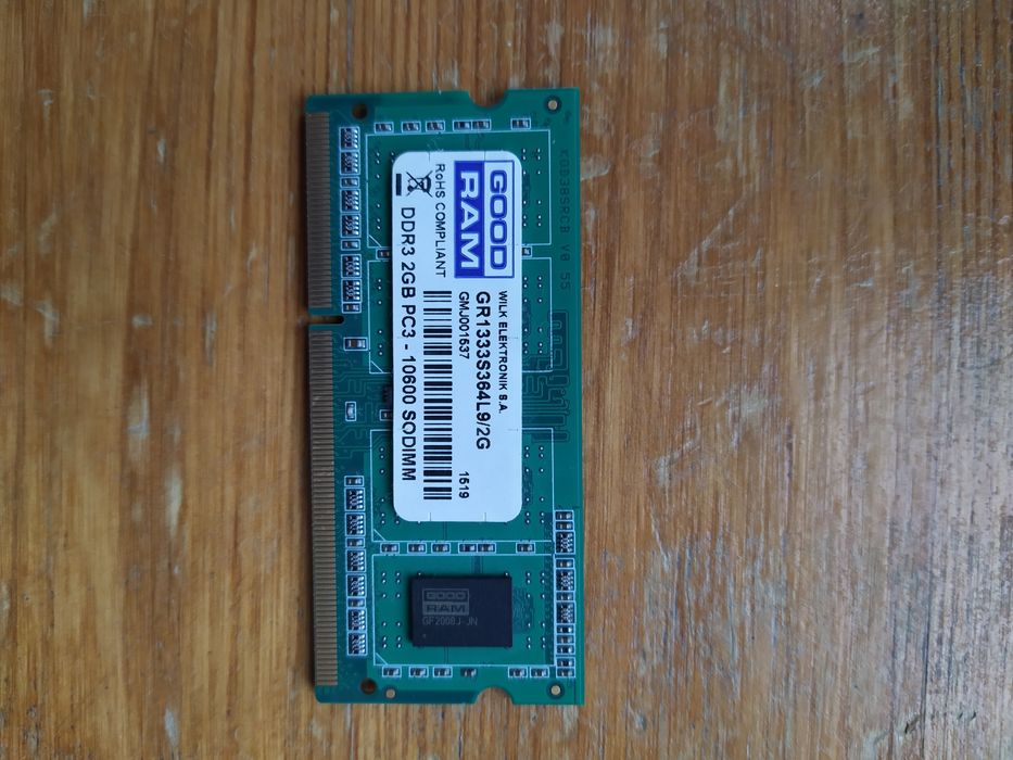 Pamięć RAM DDR3 2 GB SODIMM Good Ram
