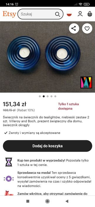 Świeczniki Villeroy & Boch Polecam