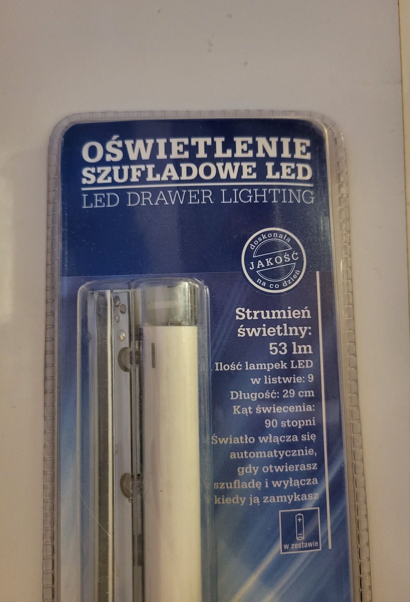 Oświetlenie szufladowe led