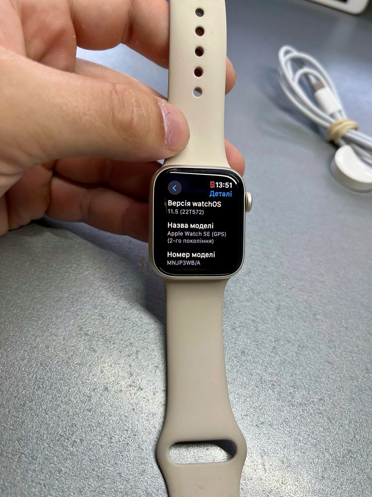 Apple Watch SE 40mm (2-Gen) 98% ІДЕАЛ GPS Apple Watch 4/5/6/7/8/9) епл