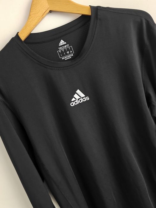Adidas Techfit bluzka długi rękaw kompresyjna dopasowana męska M