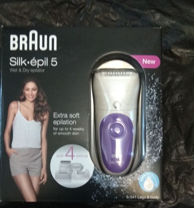 Эпилятор Braun Silk-epil 5 SE 5541 НОВЫЙ