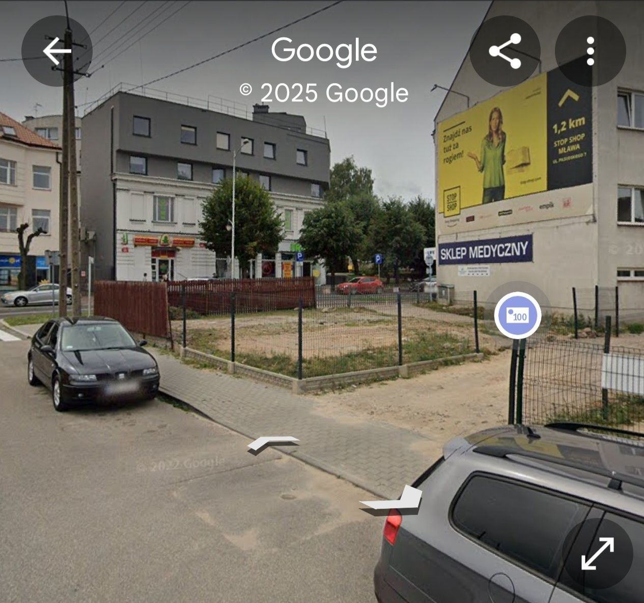 Mława centrum działka wydzierżawię