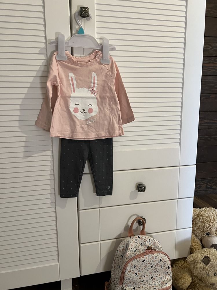 OBAIBI spodnie leginsy 3-6 msc r. 68