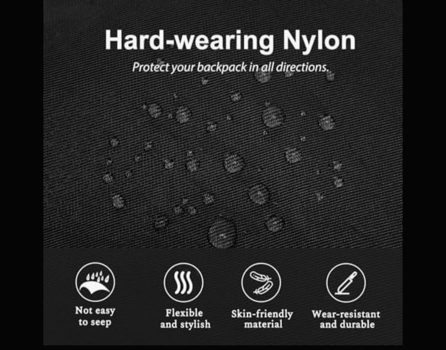 Wind Took Duży plecak na laptopa 15,4 cala z portem USB