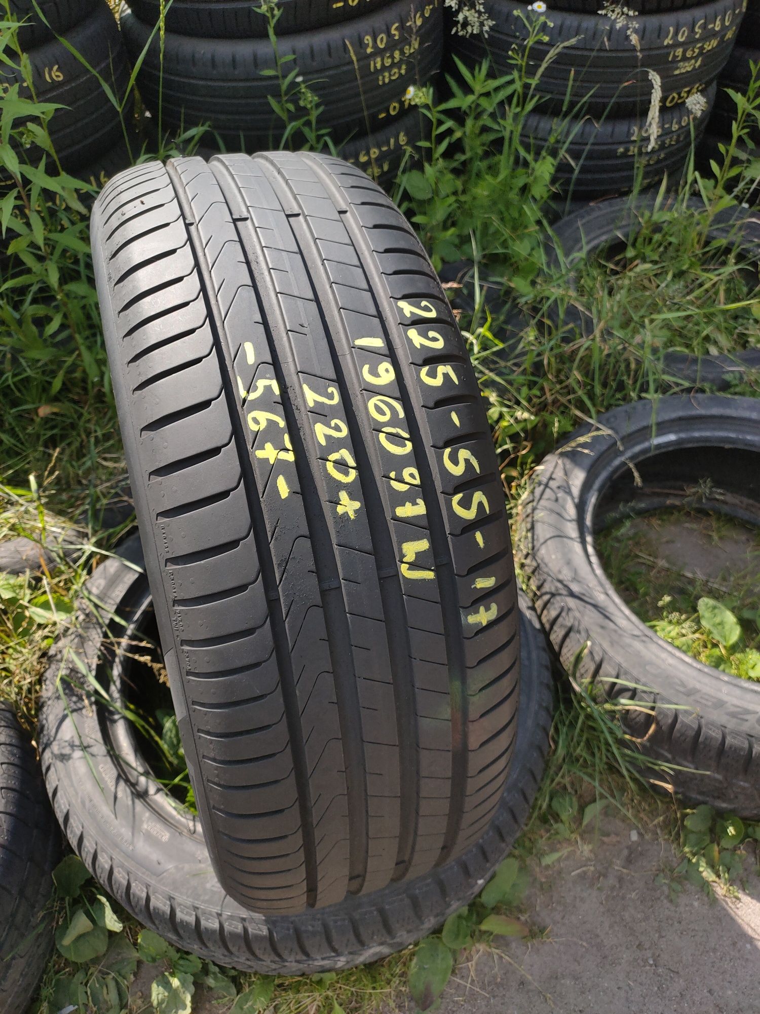567 1x225/55R17 97W Pirelli Cinturato P7 2019r 6mm FAKTURA