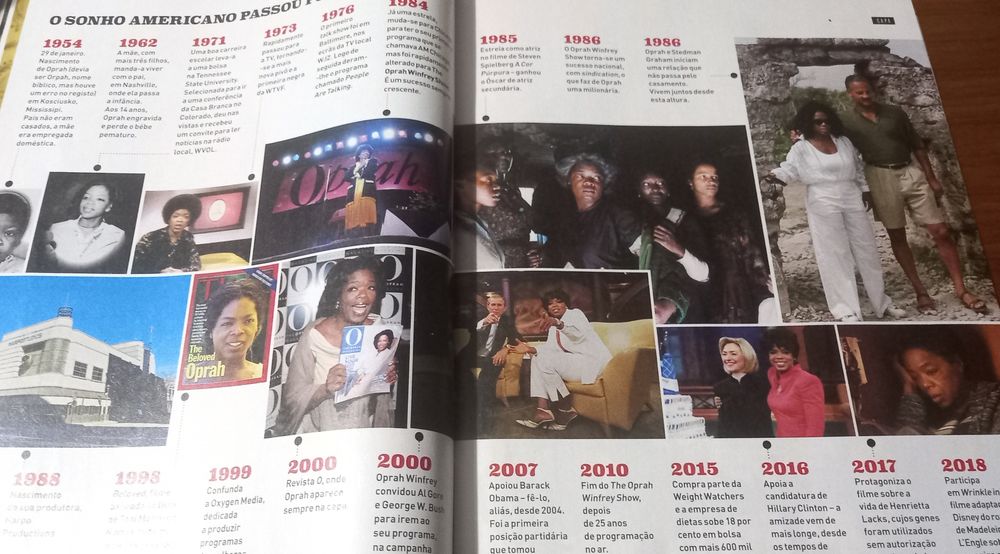 Oprah Winfrey em 3 revistas