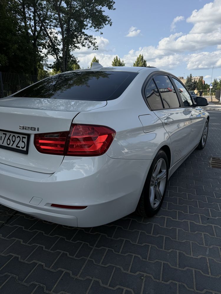 bmw białe f30 328 2.0 benzyna