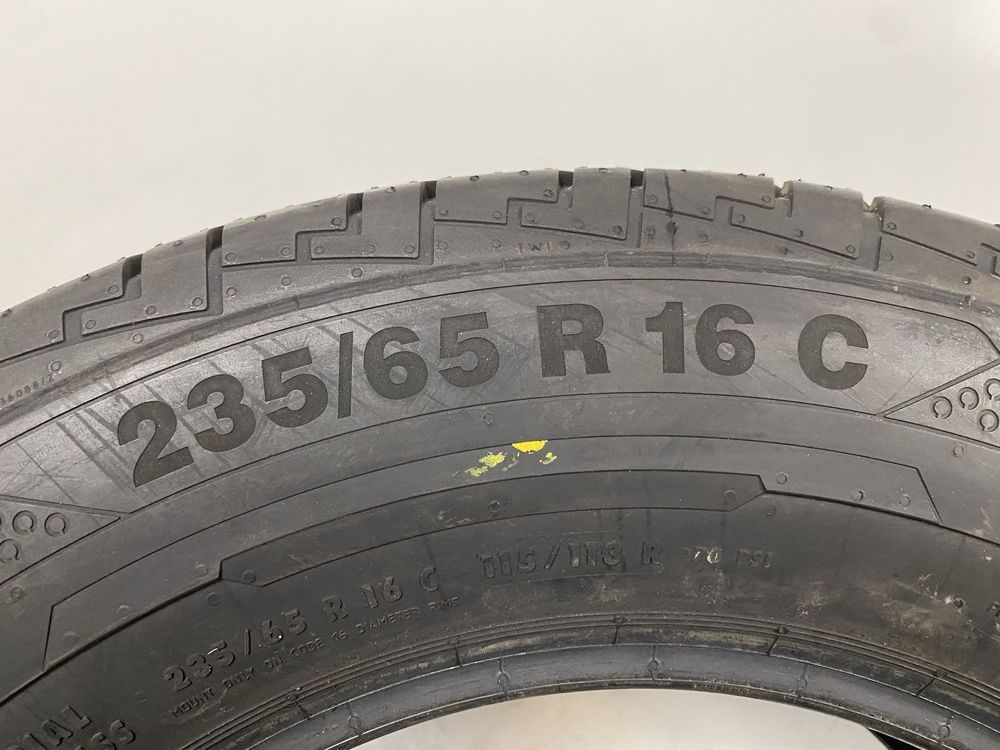 4x 235/65/16C Continental VanContact100 / 2021r 9mm / DEMO / GWARANCJA