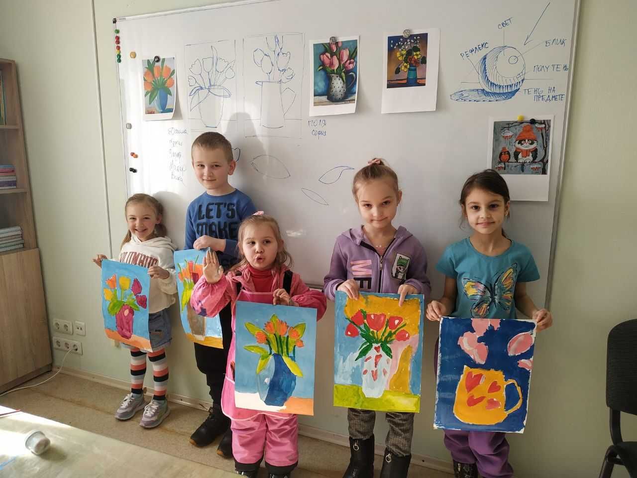 Учитель репетитор рисования и ИЗО, уроки творчества на дому и онлайн