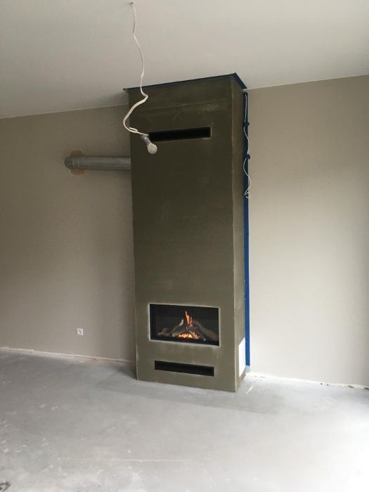 montaż kominka GAZOWEGO LEO 10 lat gwarancji SERWIS różne OPCJE