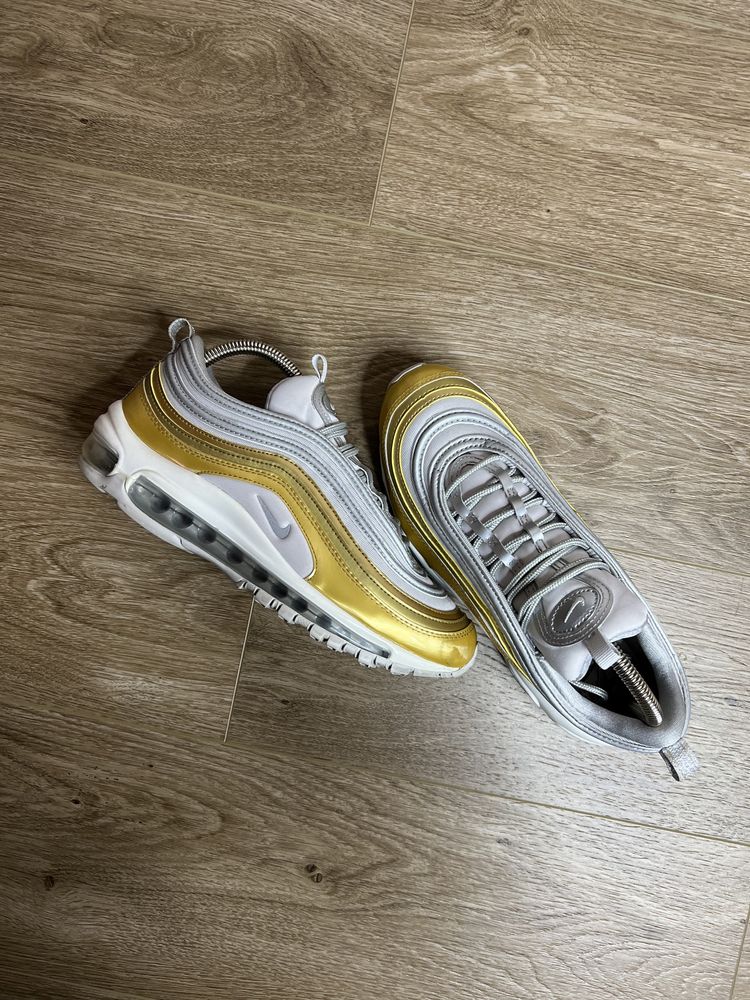 Продам ЕКСЛЮЗИВНІ БОМБЕЗНІ кросівки NIKE AIR MAX 97 Vast Grey Gold