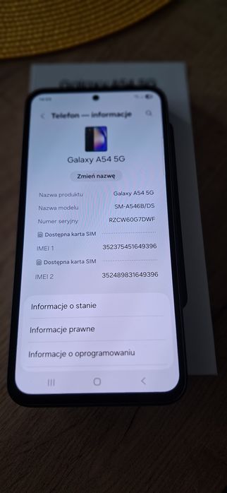Samsung a54 5g 8/128Gb