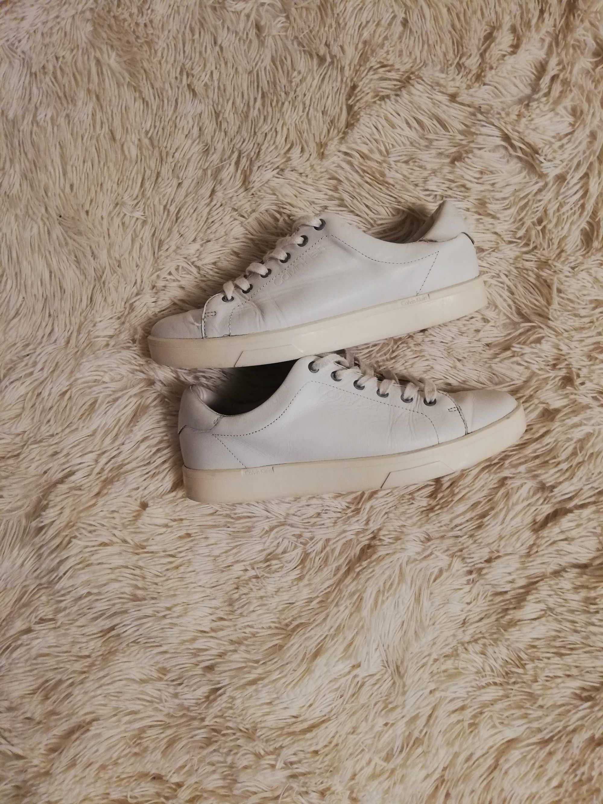 buty calvin klein 36 białe sneakersy 36 calvin klein