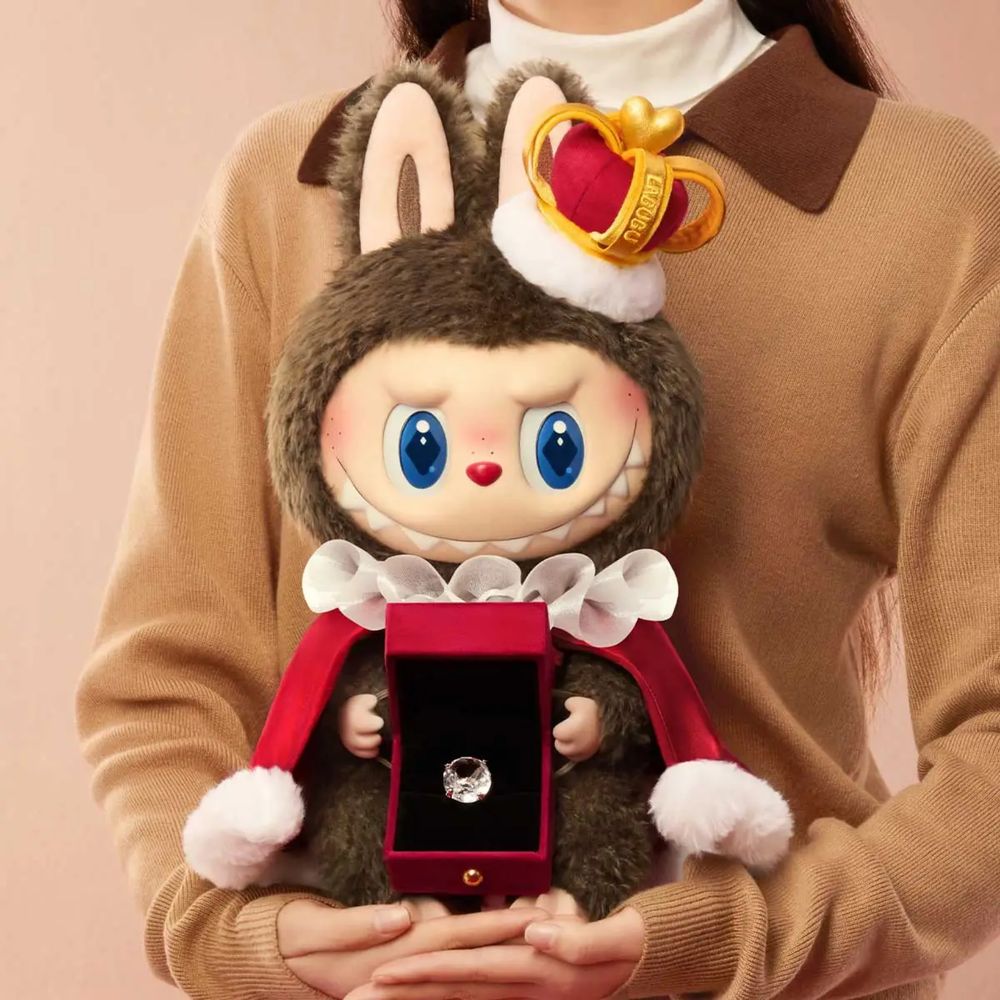 Лабубу король labubu king велика лялька