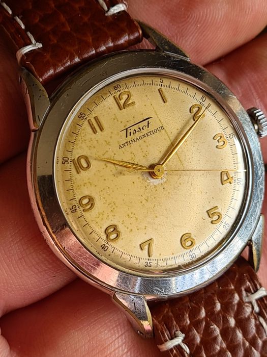 Zegarek Tissot Antimagnetiqe lata40-50