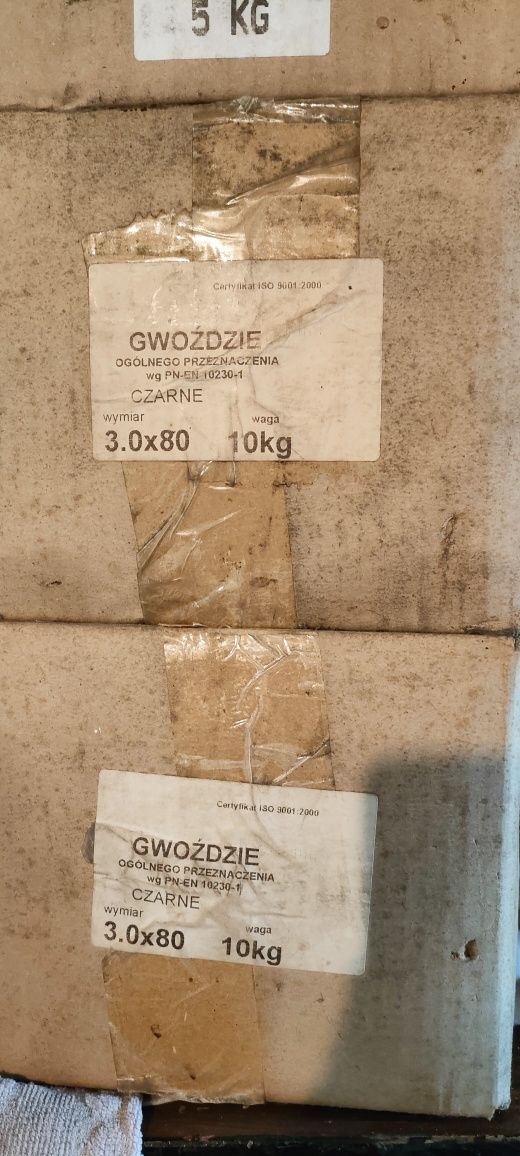Gwoździe sprzedam