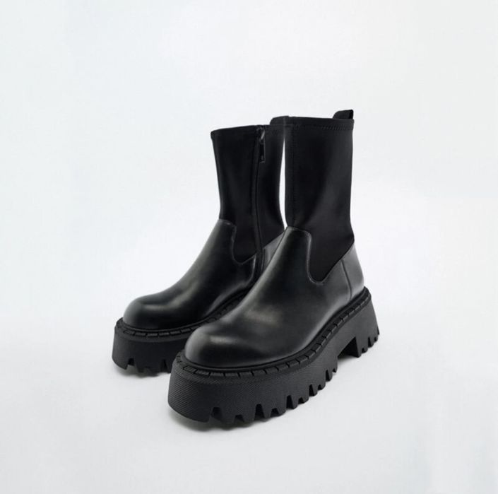 Женские ботинки на массивном каблуке MISS KEITH